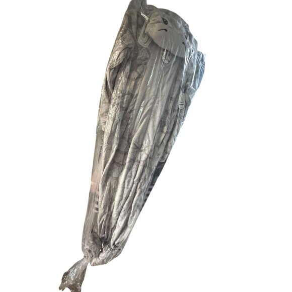 Giraffe‎ Print XS Hooded Fleece Onesie Pajamas With Pockets Secret Treasures - Picture 8 of 11